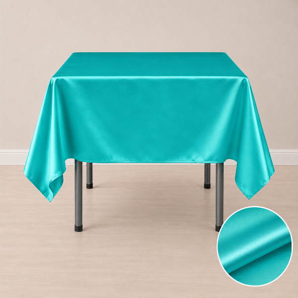 60'' x 60'' satin tablecloth