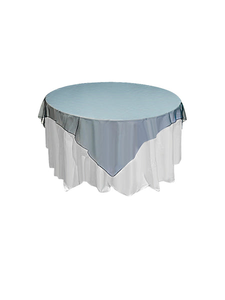 72'' x 72'' organza tablecloth