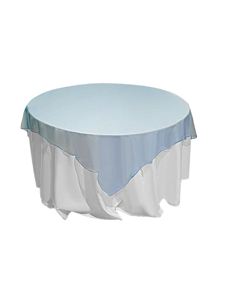 72'' x 72'' organza tablecloth