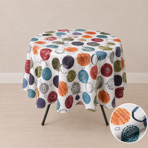 70'' round tablecloth (coloria pattern)