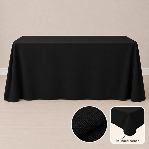 78'' x 132'' tablecloth (for narrow tables)