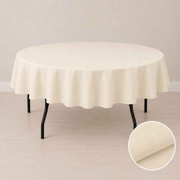 80'' round tablecloth