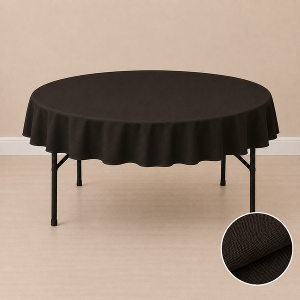 80'' round SPUN tablecloth