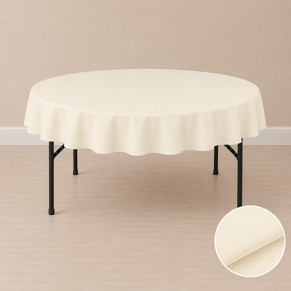 80'' round SPUN tablecloth