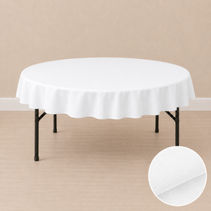 80'' round SPUN tablecloth