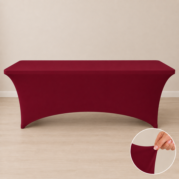 8' spandex tablecloth