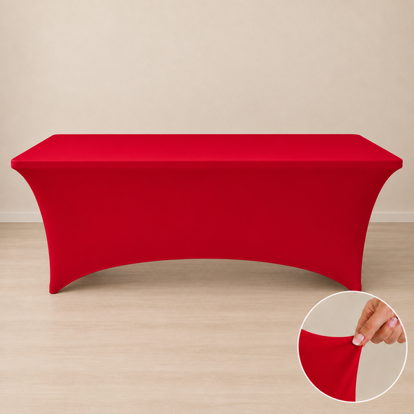 8' spandex tablecloth
