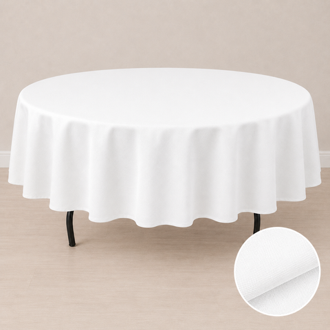 90'' round SPUN tablecloth