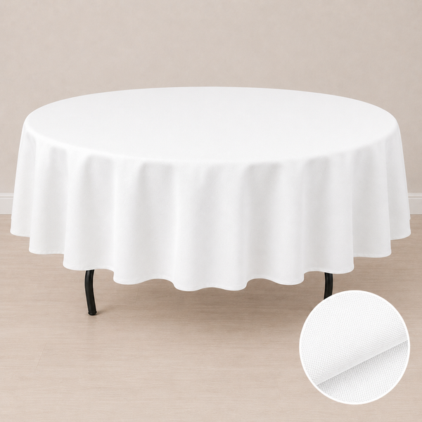 90'' round SPUN tablecloth