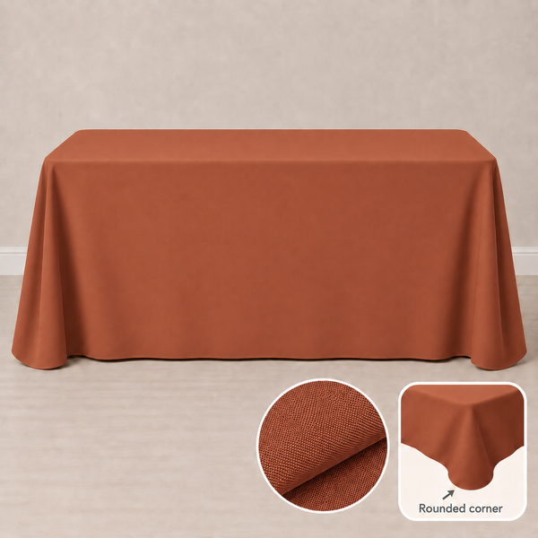 90'' x 132" tablecloth