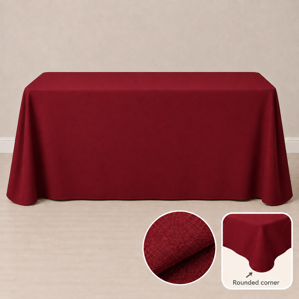90'' x 132" tablecloth