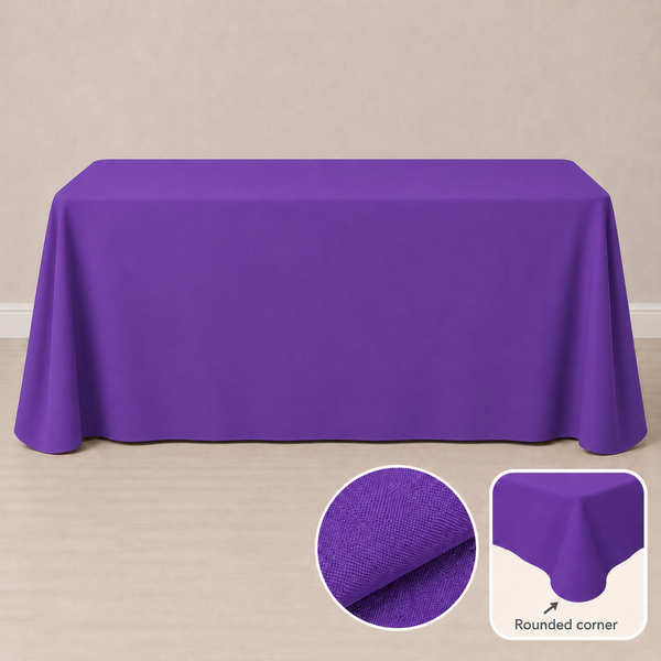 90'' x 132" tablecloth