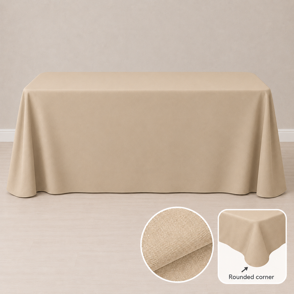 90'' x 132" tablecloth