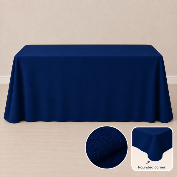 90'' x 132" SPUN tablecloth