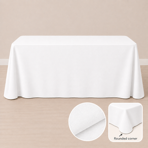 90'' x 132" SPUN tablecloth