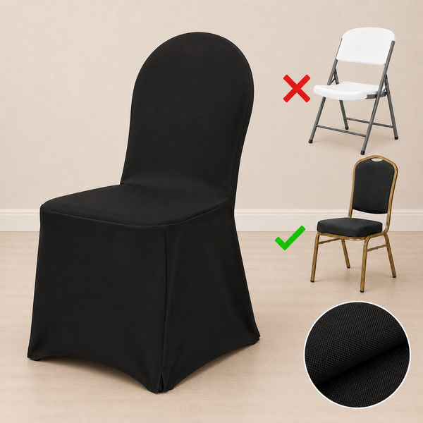 Banquet chair cover