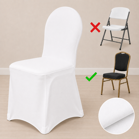 Banquet chair cover