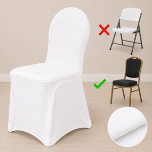 Banquet chair cover