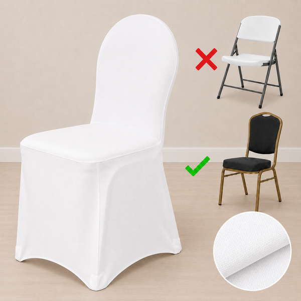 Banquet chair cover