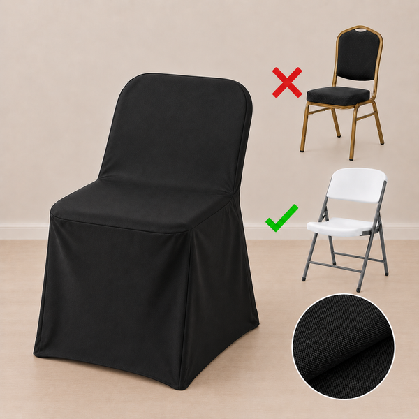 Folding chair cover