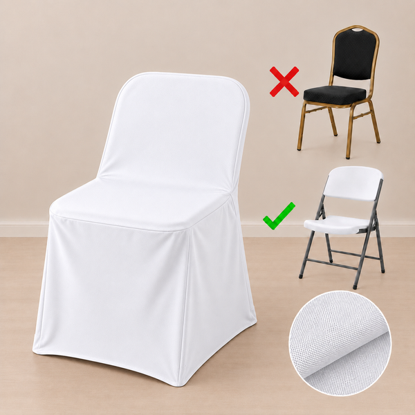 Folding chair cover