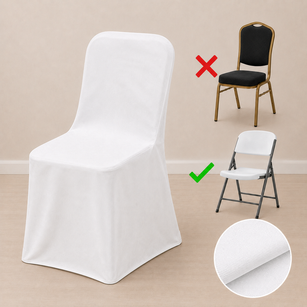 Folding chair cover