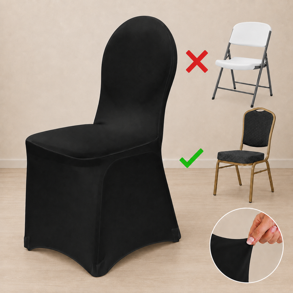 Spandex banquet chair cover