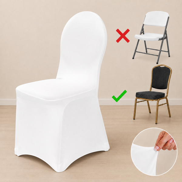 Spandex banquet chair cover