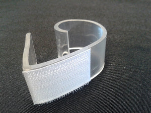 Table skirt clip for thick tables