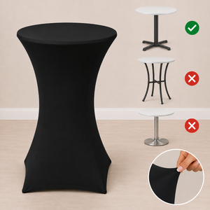 24'' x 30'' spandex cocktail tablecloth