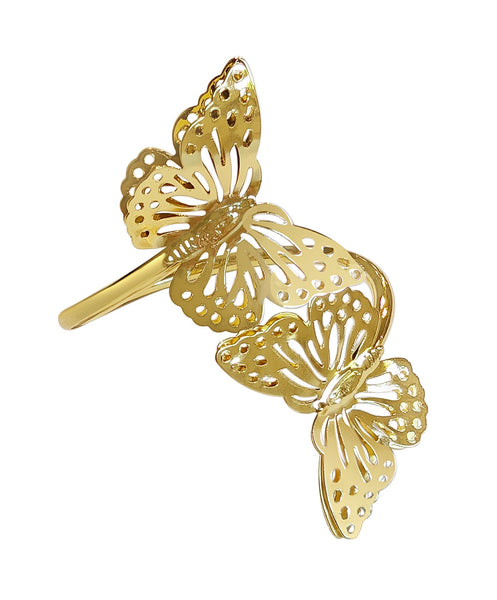 Metal napkin ring, style 6 (per dozen)