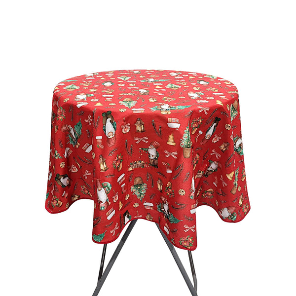 70'' round tablecloth (xmas 2 pattern)