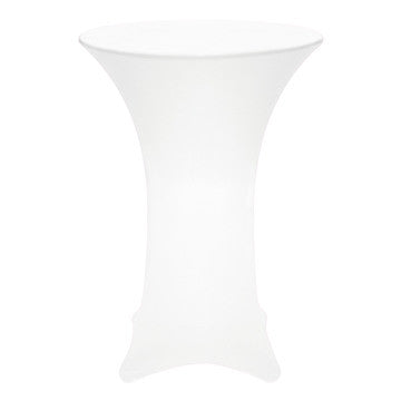 30'' x 42'' spandex cocktail tablecloth