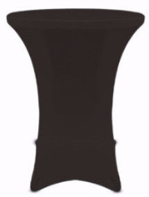 31.5'' x 43.5'' spandex cocktail tablecloth