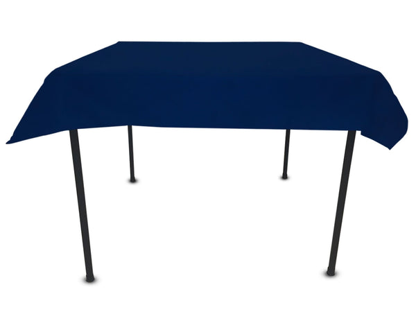 44'' x 44'' navy tablecloth
