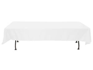 60'' x 126'' fire retardant tablecloth