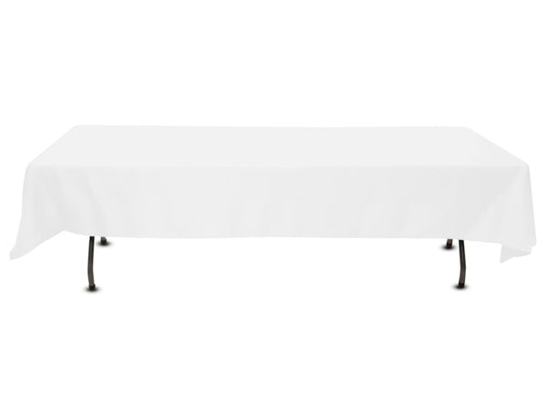 60'' x 126'' fire retardant tablecloth
