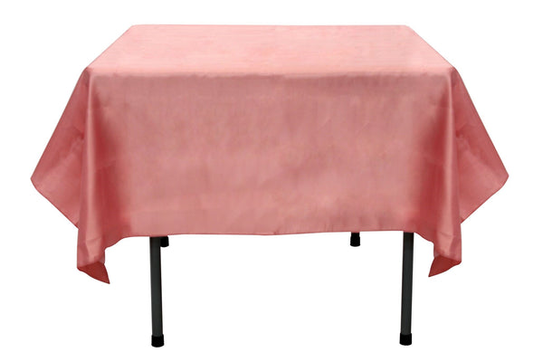 60'' x 60'' satin tablecloth