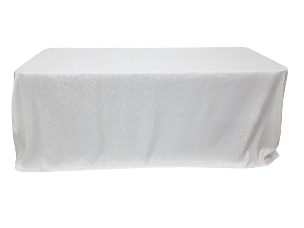 90'' x 132'' tablecloth (crystal pattern)