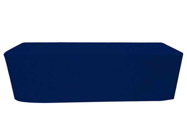 8' fitted regular fabric tablecloth