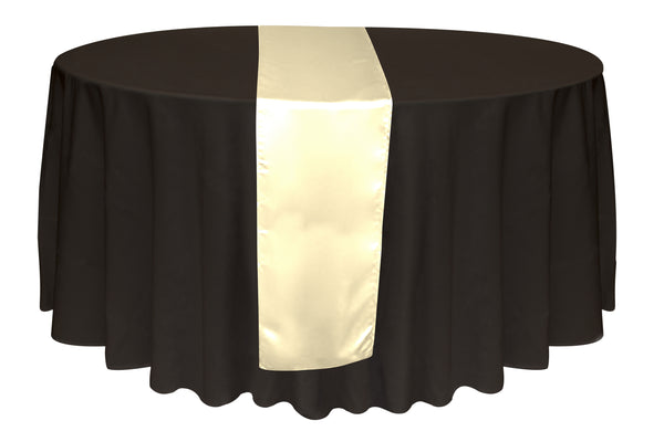 12'' x 108'' satin table runner