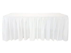 14' fire retardant table skirt