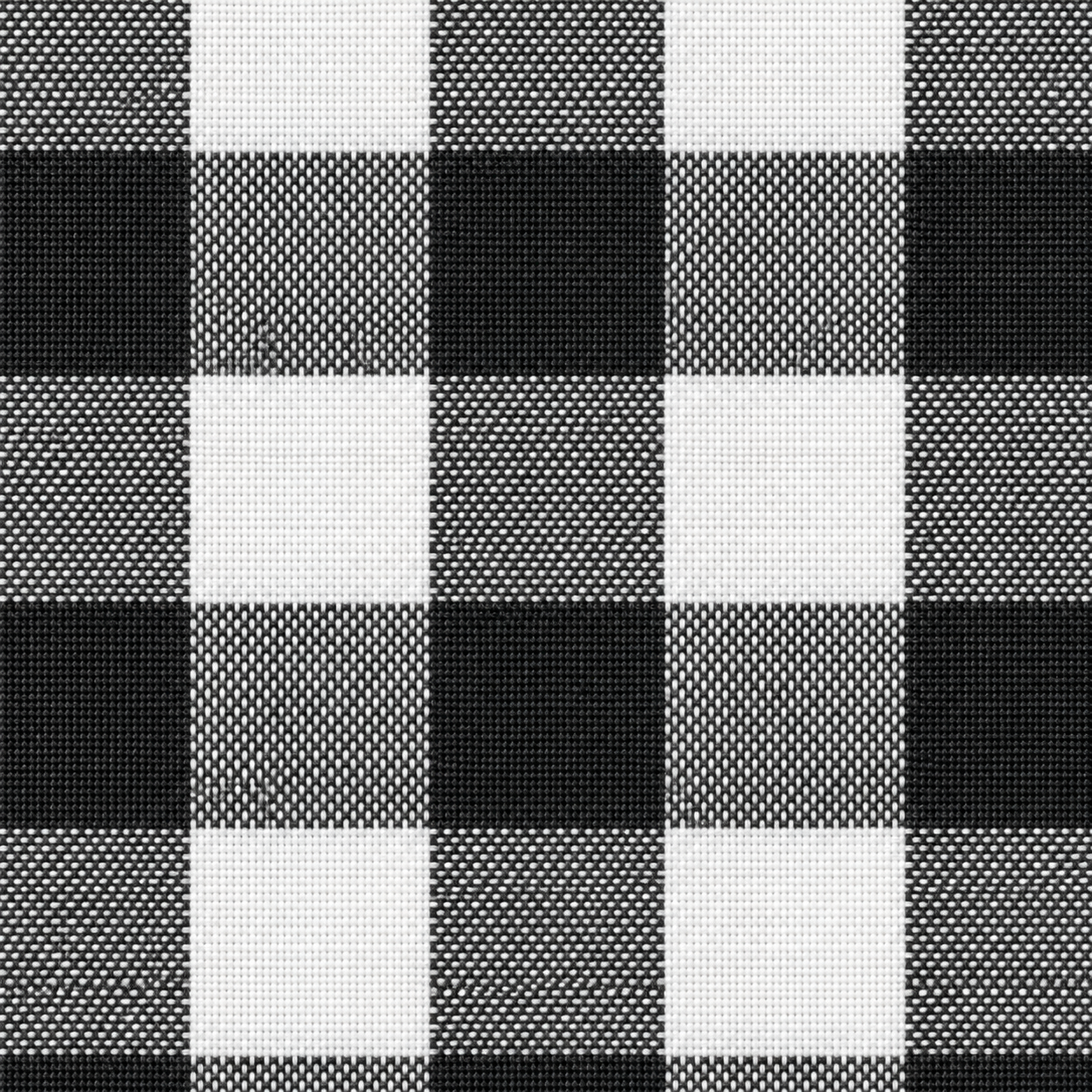 checkered black / white